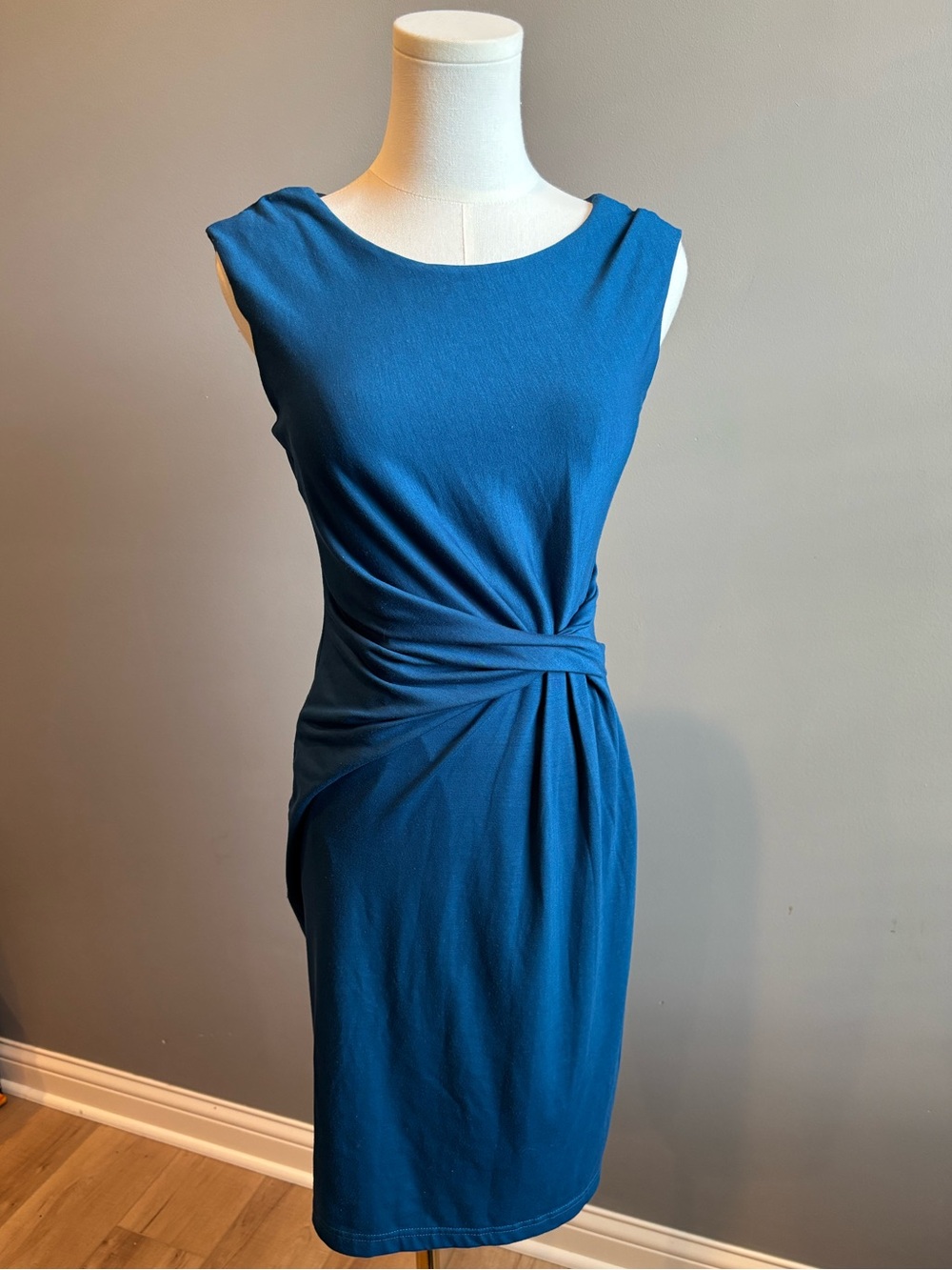 Philosophy Ruched Bodycon Sleeveless Mini Dress